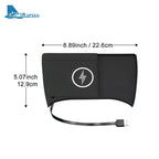 Car Wireless Charger For Subaru Crosstrek Impreza 2024 2025 For Iphone Mobile Phone PVC Charging Holder Wirelessly 15W RHD LHD