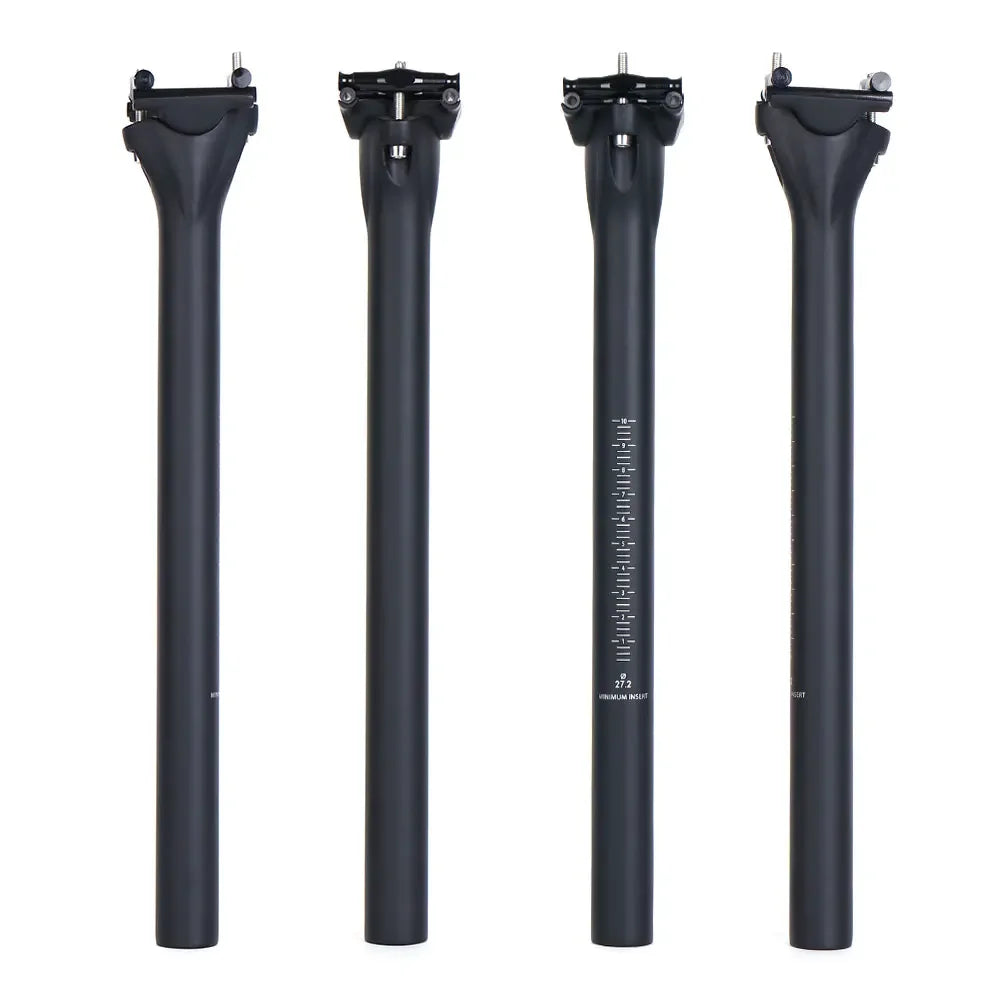 ELITAONE Carbon Bicycle Seat Post 135g Lightweight 27.2/30.9/31.6mm Unidirectional Matte Road And MTB Bike Seatpost 63C