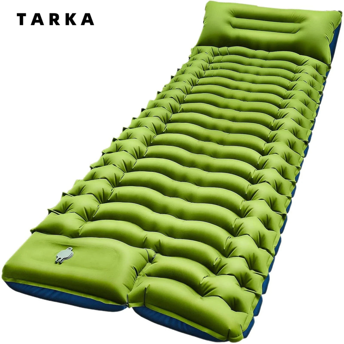 TARKA Camping Inflatable Mattress Air Sleeping Mat With Pillow Lightweight Sleeping Cushion  Compact For Outdoor Hiking Climbing
