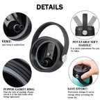 Lids with Straw for Hydroflask Wide Mouth 20 32 40 oz, Flex Straw Lid Fit for Hydro Flask Sports Water Bottles