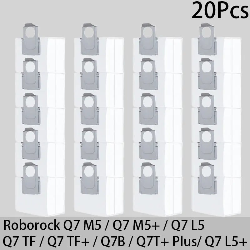 Roborock Q7 M5 / Q7 M5+ / Q7 L5 / Q7 L5+ / Q7 TF / Q7 TF+ / Q7B / Q7T+ Plus Parts Main Brush Filter Mop Cloth Dust Bag