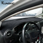 For Seat Leon 2005 2006 2007 2008 2009 2010 2011 2012 Sunshade Mat Flannel Dashmat Carpet Anti-Slip Pad Interior Accessories