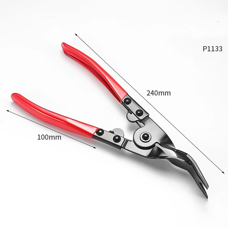 Long Reach Wire Hose Clamp Pliers Set for Automotive Fuel Oil Coolant Radiator Hoses