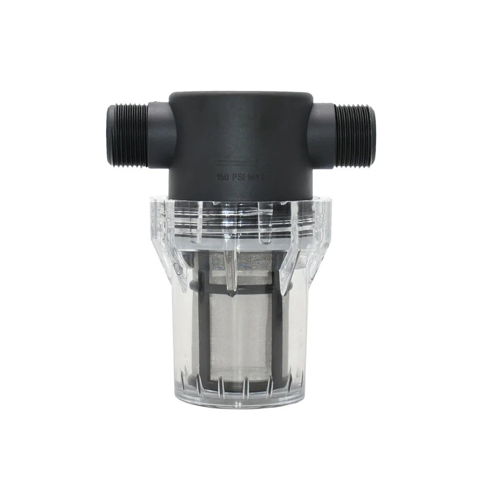 IBC Tank Tap Water Filter Strainer, 1/2 3/4 1 Inch, S60 Adapter for Garden Irrigation