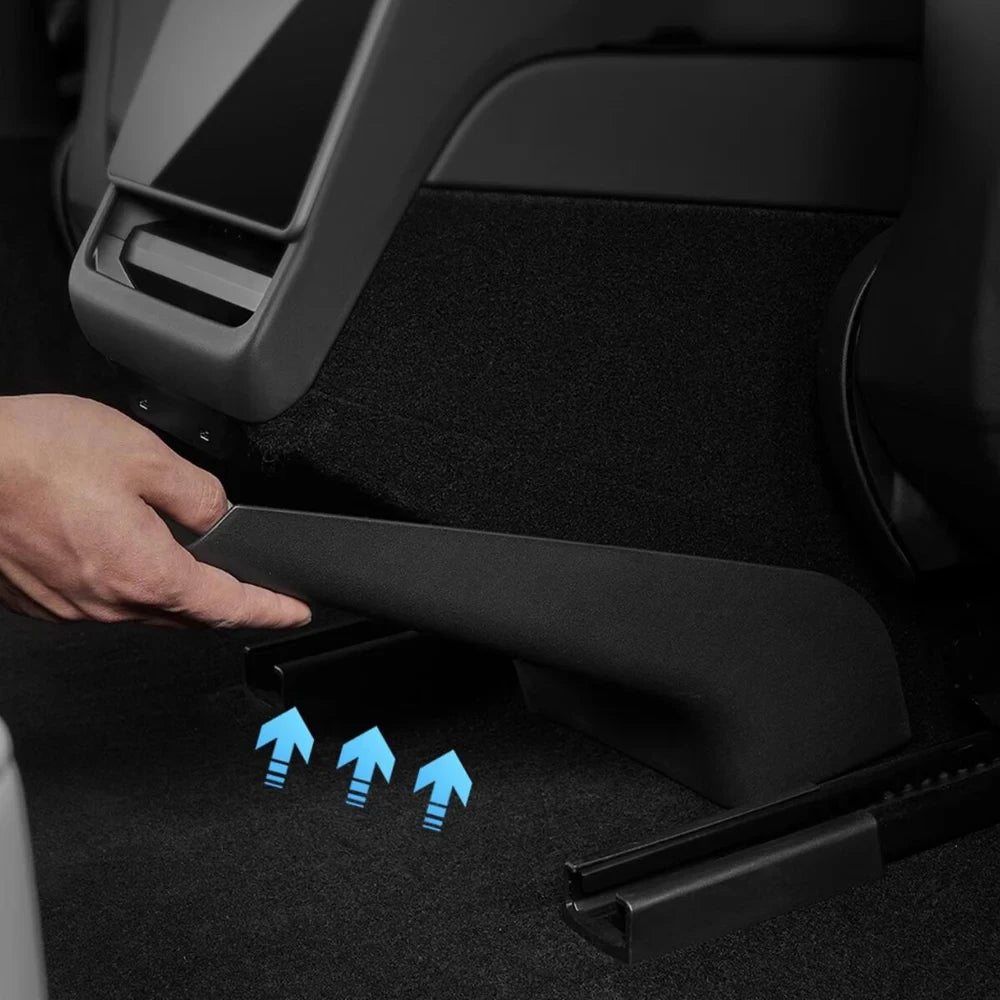 Rear Anti Kick Cover Protector Trim for Tesla Model Y Juniper Model 2025 2026 Air Condition Vent Outlet Kick Pad Mat Accessorie