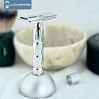 KAMPFE Manual  316L stainless steel men's Mild safety razor boyfriend father gift CNC machining