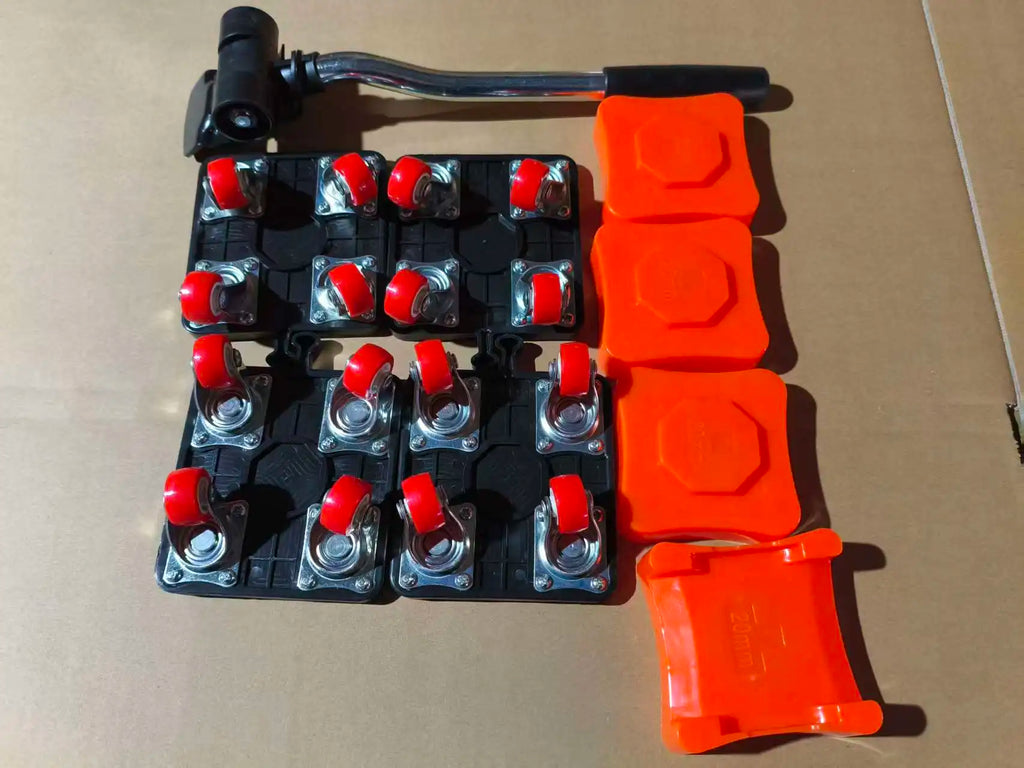 Heavy Duty Moving Tool: Furniture Lifter with Swivel Wheels, Single-Person Effort-Saving Mover for Wardrobe, Bed & Home Heavy It
