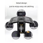 USB Rechargeable Reusable Rat Cage Suitable ForHousehold Mousetrap Infrared Intelligent Induction Continuous Mousetrap