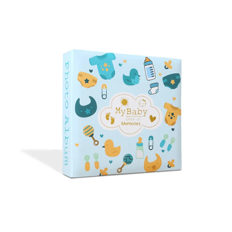 6 inch 200 Pocket 4x6 Cartoon Photo Album 10x15 Photocard Holder Baby Memories Instax Collect Book Family Memory Photos Album