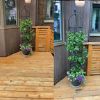 1 Pcs Garden Trellis for Climbing Plants  Outdoor Tower Obelisk Garden Trellis Tall Potted Plants Support Flowers