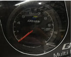 62mm GReddi LCD Digital Display Car Gauge Oil Pressure Oil Temperature Water Temperature Voltmeter Boost Gauge