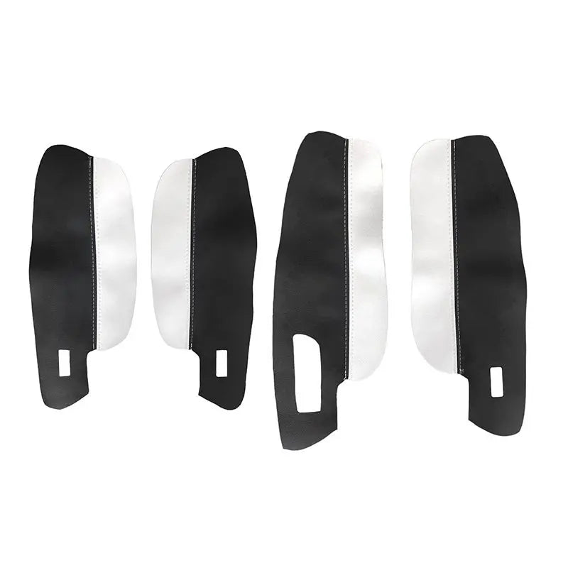 Soft Leather Armrest Cover For VW Golf 7 2014 2015 2016 2017 2018 4pcs Car Door Panel Armrest Cover Sticker Trim Interior Parts