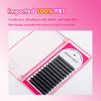 New Arrival 5cases/lot U Style 3D 4D 5D Eyelash Extensions C D Curl Denser Slender Cilios U-Shaped Pestañas Postizas by MASSCAKU