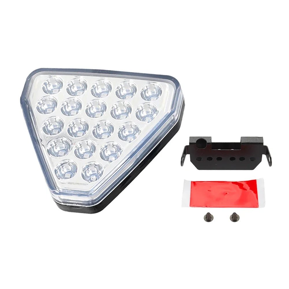 Universal 19LED Brake Signal Light F1 Triangle Style Sport Car Rear Third Brake Lights Auto Tail  Warning Lamp 12V For JDM BBA