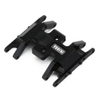 INJORA Brass/Aluminum Skid Plate Transmission Mount for 1/24 RC Crawler Axial SCX24 Upgrade Parts