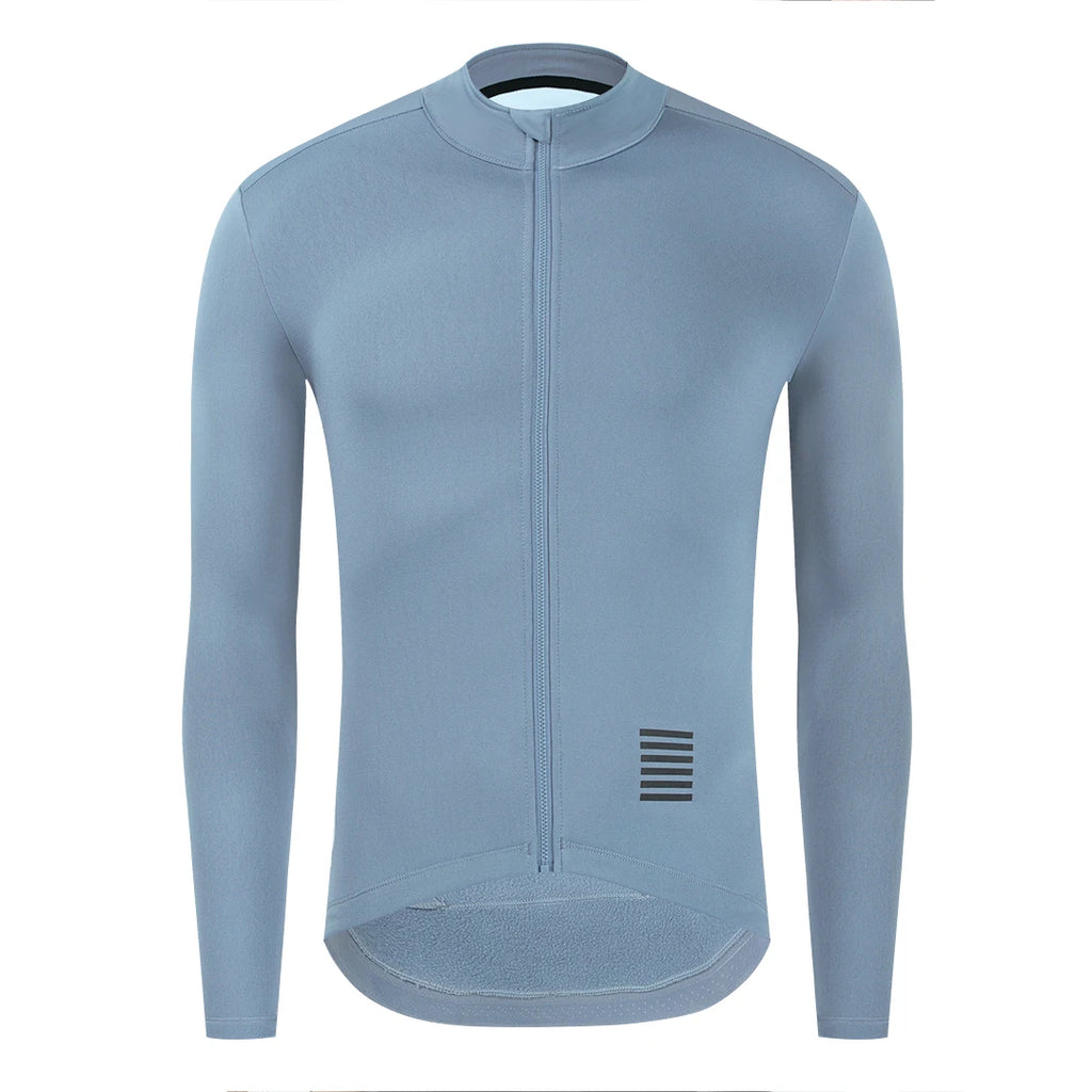 YKYWBIKE Men's Cycling Jersey Winter&Autumn  Long Sleeve Thermal Fleece lining Bicycle Warm Jacket Road Bike MTB Clothing
