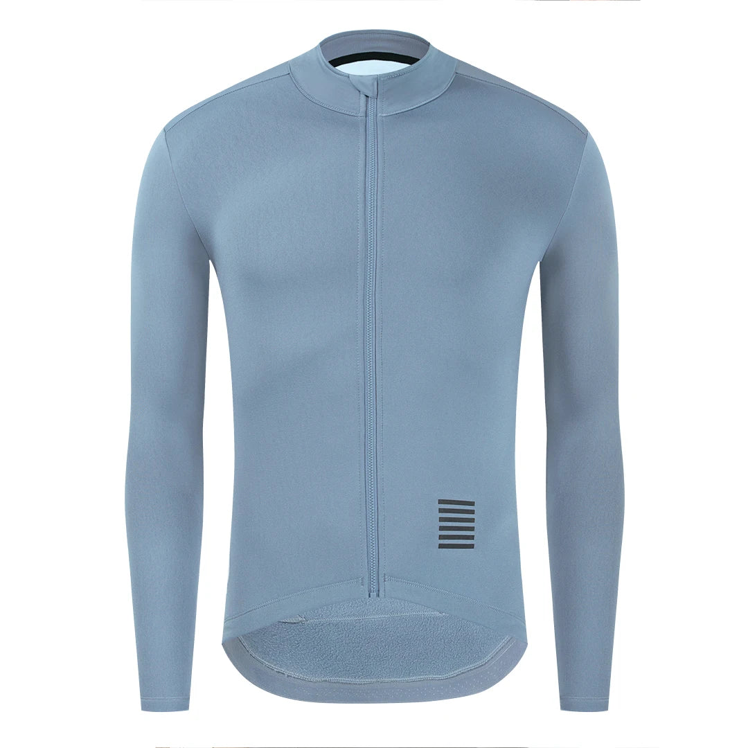 YKYWBIKE Men's Cycling Jersey Winter&Autumn  Long Sleeve Thermal Fleece lining Bicycle Warm Jacket Road Bike MTB Clothing