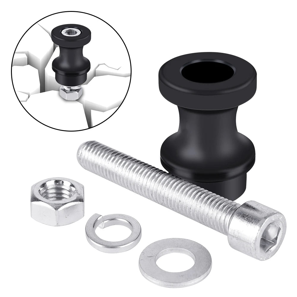 Half-Linked Winch Hook For 3/8 1/2 Clevis Slip Aluminum Alloy Car Winch Rope Hook Stand Steel 10" Bolt Mount Black