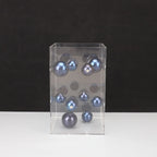 European-style Square Acrylic Cover Ball Ornaments Living Room Porch TV Cabinet Model Room Home High-end Decorations Modern