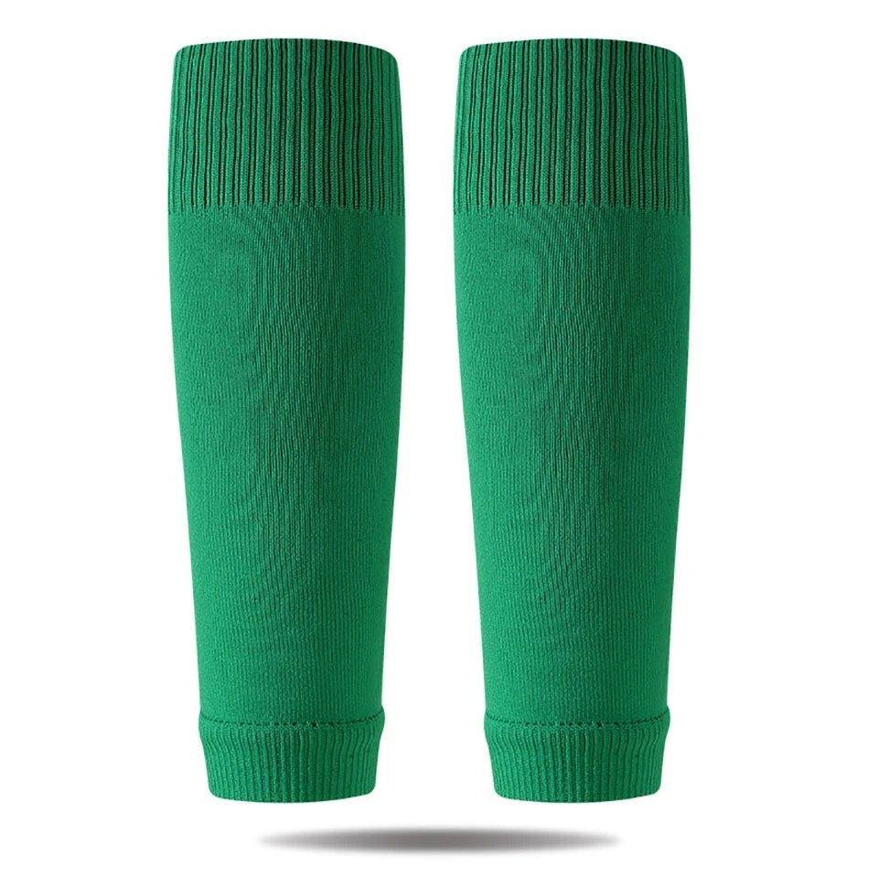 Loogdeel 1Pair Professional Soccer Socks Running Football Basketball Leg Guard Board Covers Breathable Calf Compression Sleeves