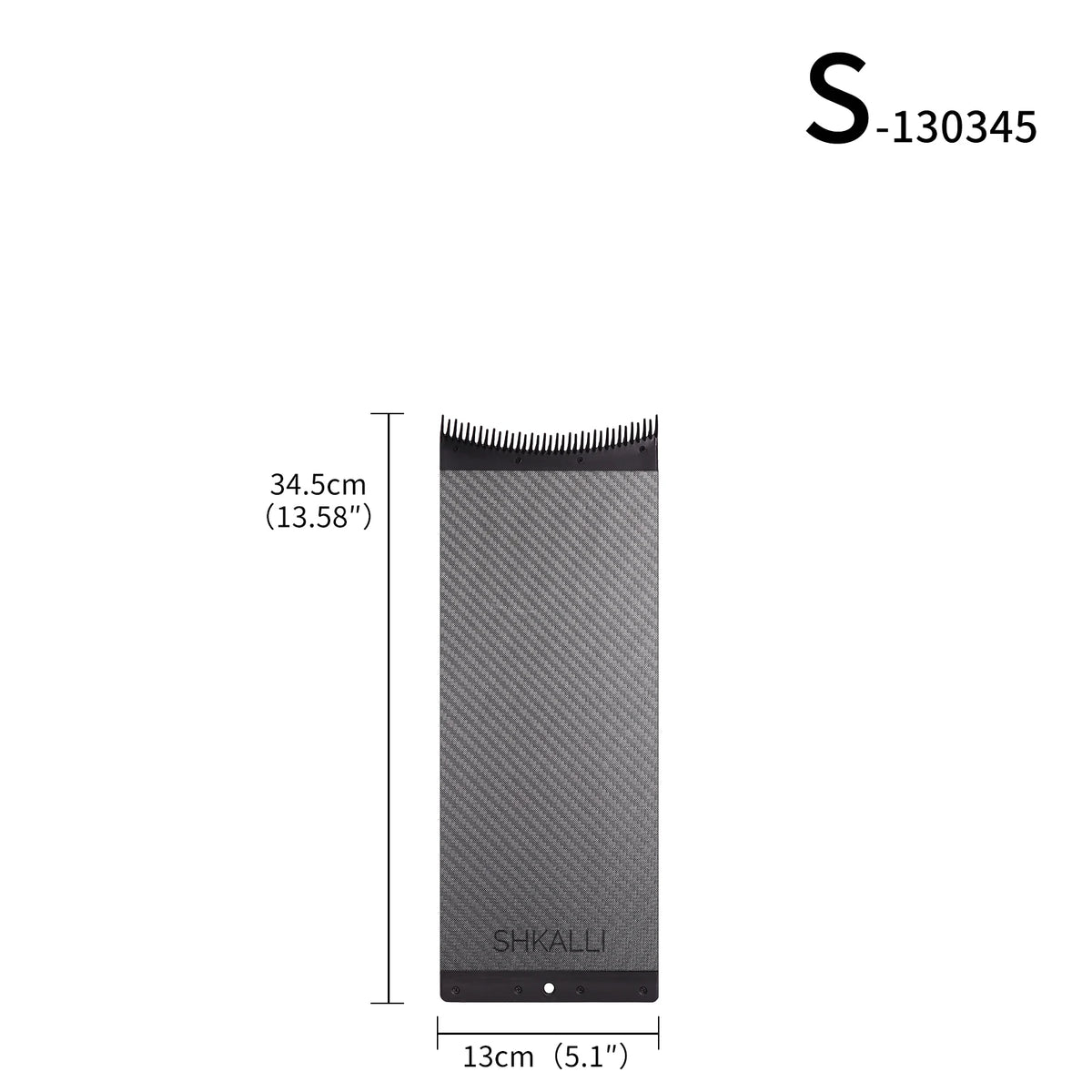 Professional Carbon Fiber Hair Coloring Board with Comb Teeth Design - Salon Barber Hair Dyeing Tool for Precise Highlighting