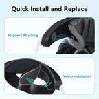 AMVR Comfort Kit for PS VR2 Forehead Support Pad Back Cushion Set Replacement Headset Part VR Accessories