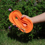 Heavy Duty PVC Training Dog Leash, 6FT Waterproof Chew Resistant Recall Lead with 360° Swivel Buckle