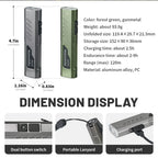 Naturehike EDC Flashlight 1500 Lumens Ultra-Compact Rechargeable Flashlight Outdoor Hiking Climbing Fishing Camping Flashlight