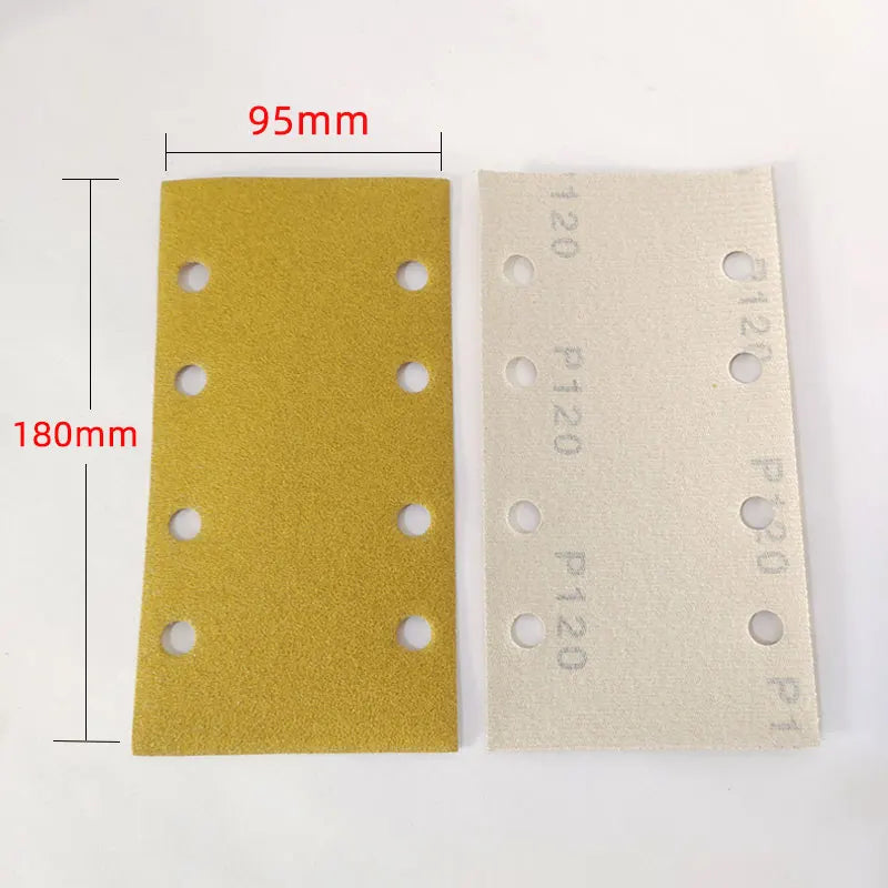Festool Sanders Grinder Sandpaper 95x180mm Yellow Hook Loop Rectangular Self-Adhesive Flocking Sheet for Grinding