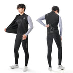 ROCKBROS Cycling Vest Windproof Winter Autumn Fleece Warm Bike Vest for Outdoor Sports MTB Road Thermal Bicycle Tops Waistcoat﻿