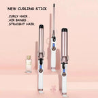 Electric Professional Ceramic Hair Curler LED Curling Iron Roller Curls Wand Waver Hair straightener Styling Tool 9mm-38mm