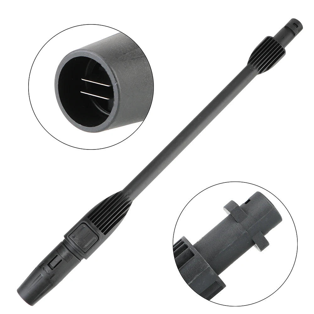 Rotating turbo lance nozzle tip for Karcher pressure washer wand, car wash spray jet