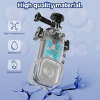 Sports Camera Underwater Protective Case  Action Camera Waterproof Case Strong Airtightness for Insta360 X3