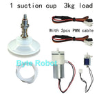 Robot Arm Vacuum Suction Cup Kit with PWM Control Switch, 0.3-20kg Options