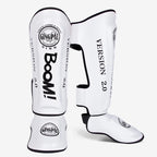 Muay Thai Shin Instep Guards Thickened Leg Protectors, Sanda Boxing Taekwondo, S-L, Multi-Color