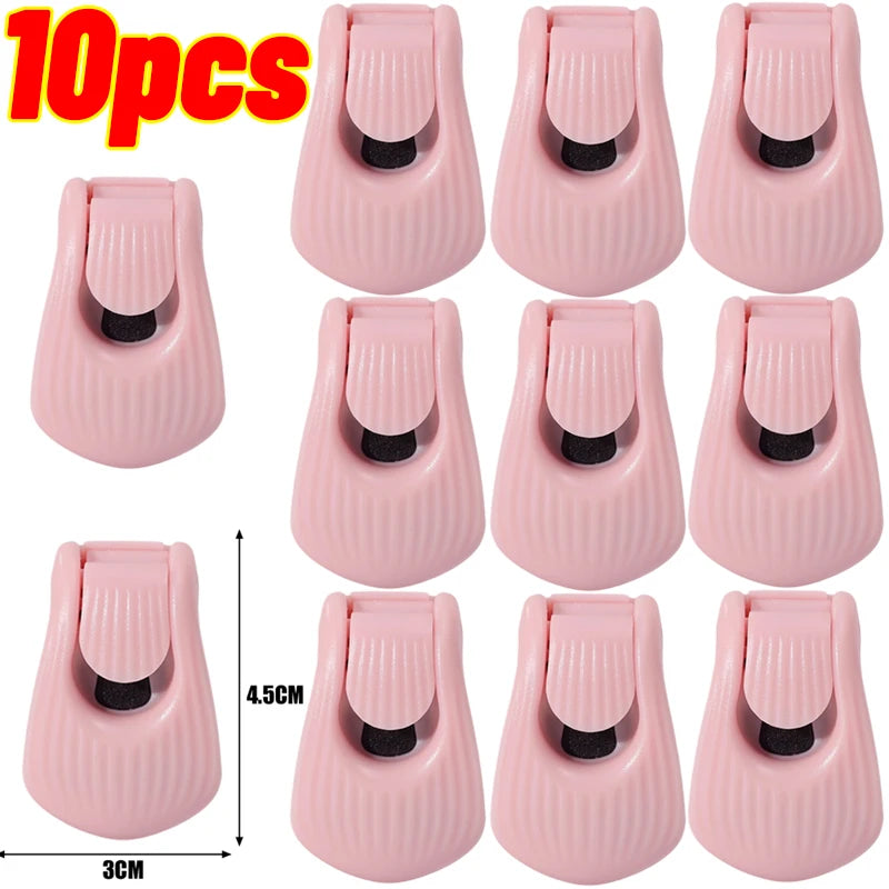 20/5Pcs Fishing Rod Holder Fixer Clip Fishing Pole Holder Compact Design Fishing Rod Fixer Fish Rod Holder Storage Accessories