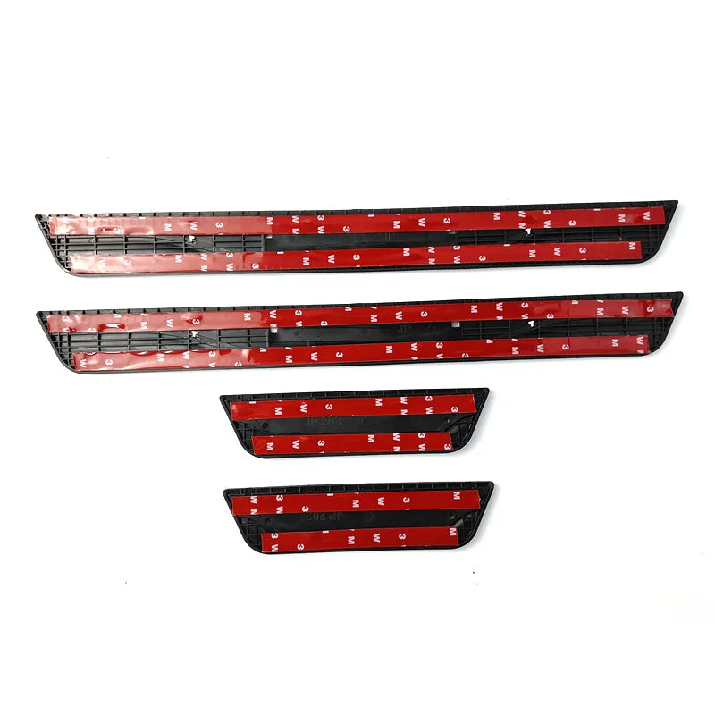 4Pcs/Lot ABS Stainless Steel For 2009-2021 OPEL ASTRA J K L Door Sill Pedal Welcome Scuff Plate Decoration Cover