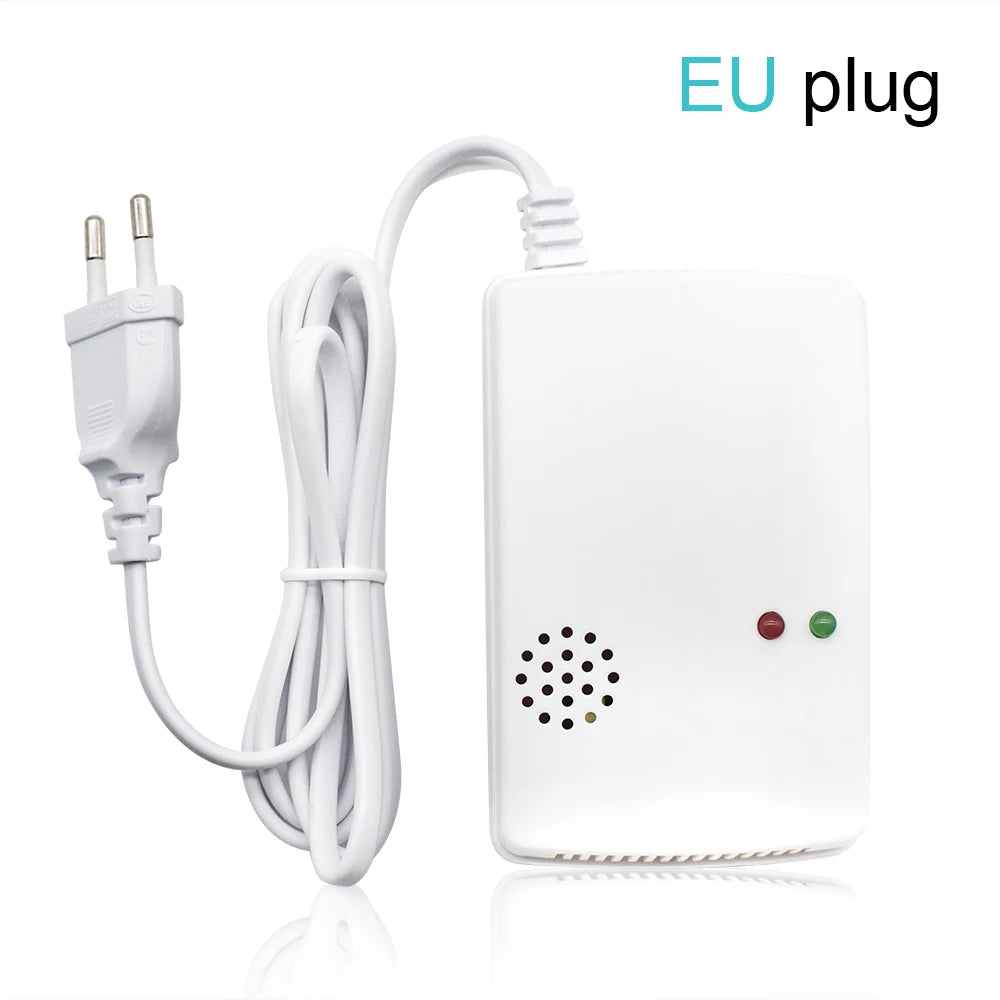 2024 Natural Gas Detector And Carbon Monoxide CO Detector Combustible Gas Leak Detector Monitor For Co Lpg Methane In Kitchen
