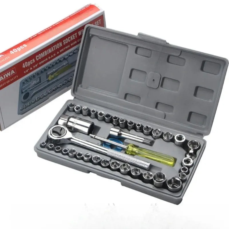 Multifunctional Car Disassembly Special Tools Set Universal Automotive Mechanical Socket Wrench Tool Kit