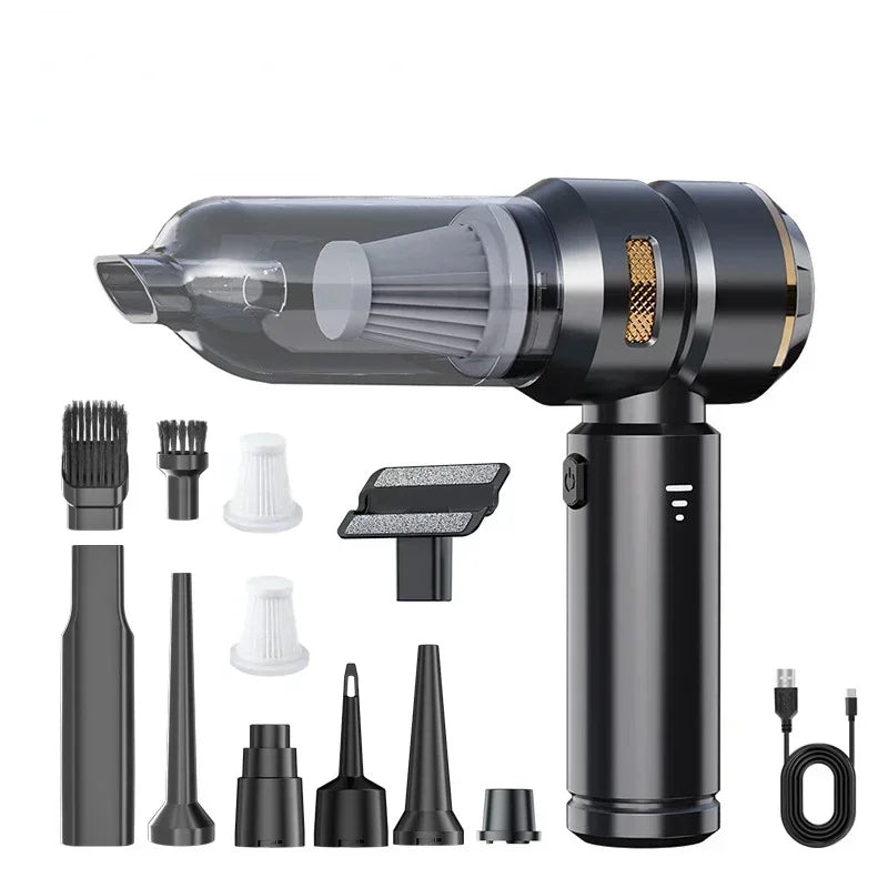 Car Vacuum Cleaner High Power Portable Handheld Wireless Brushless Motor Cleaning Machine Powerful Air Duster for Home Appliance