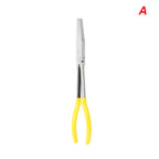 DIY Extra Long Nose Pliers Straight Bent Tip Mechanic Equipment Hand Removal Tools Spanner Clips Auto Care Kit Car Accessories