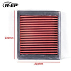 R-EP Replacement Air Filter For BMW F20 114/116/118/125 F21 F30 F31 F32 F33 F35 F36 OEM 13718507320 High Flow Can be Cleaned