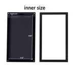 Coosei New Acrylic EMPTY Magnetic Eyeshadow Palette Waterproof High-Gloss Eye Shadow Makeup Pallet 9.36*5.5'