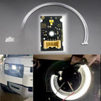 For Land Rover Defender 2020-2023 DRL Board Car DRL Headlight Light Guide Strip Daytime Running Light Tube Bar