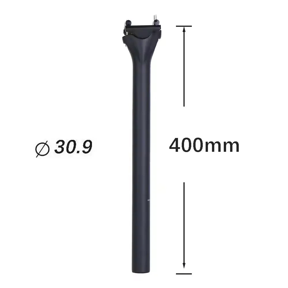 ELITAONE Carbon Bicycle Seat Post 135g Lightweight 27.2/30.9/31.6mm Unidirectional Matte Road And MTB Bike Seatpost 63C