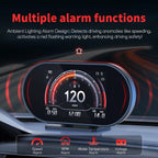 Car GPS+OBD HUD LCD Display OBD2 Head Up Display Car Electronics Accessories Speed Fuel Level RPM Voltage Water Temperature P27