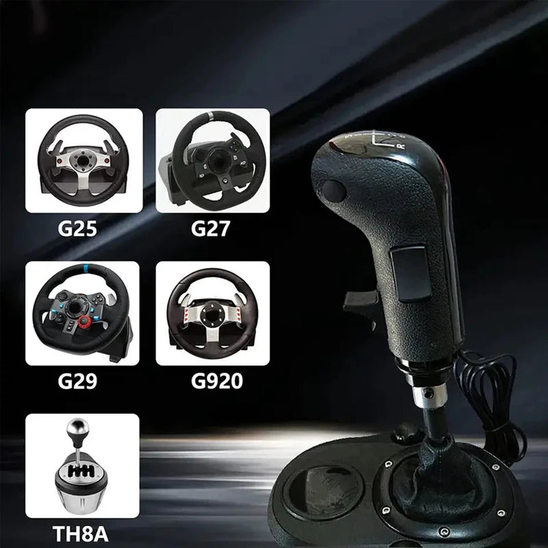 PC USB Shift Knob For Euro Truck Simulator 2 ATS ETS2 High Low Gear Game Shifter for Logitech G923 G29 G27 G25 PXN V9 V10 V99 A7
