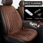 2Pcs Flannel BROWN
