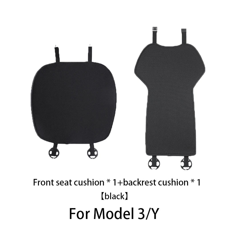 car seat cover cushion For Tesla Model 3/Model Y 2019-2026 juniper Ice Silk Seat Cover breathable seat car Interior accessories