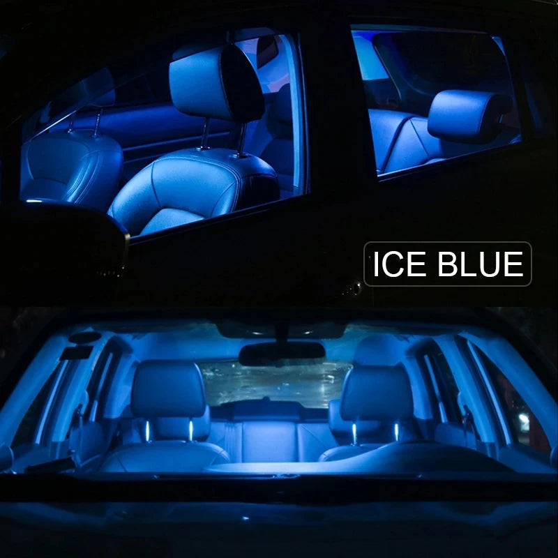 15Pcs Interior LED Light Kit Canbus For Lexus IS IS250 IS300 IS350 IS220D 2006 2007 2008 2009 2010 2011 2012 2013 Car Map Bulbs
